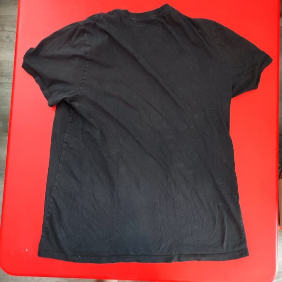 Guess graphic T-shirt black men's size L - Picture 4 of 5